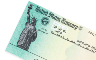 What are the effect of stimulus payments on Medicaid eligibility?