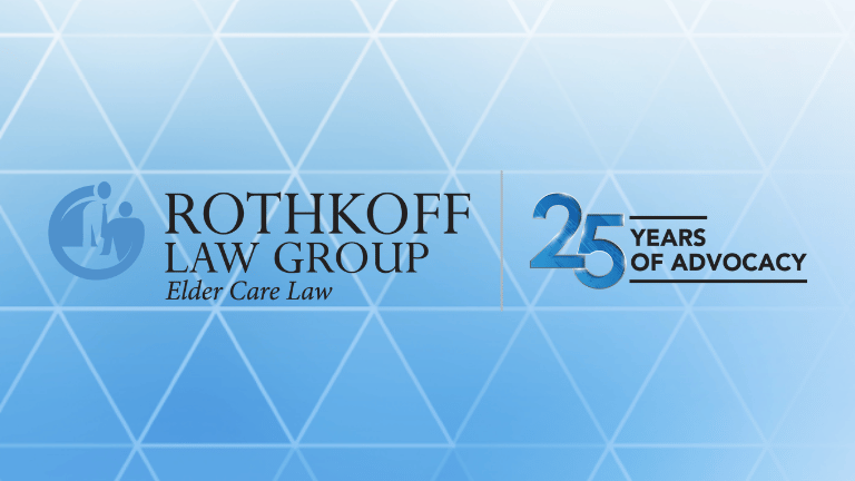 Rothkoff Law Group celebrates 25 years of elder care advocacy, growth, and dedication. Thank you to our clients, colleagues, and team!
